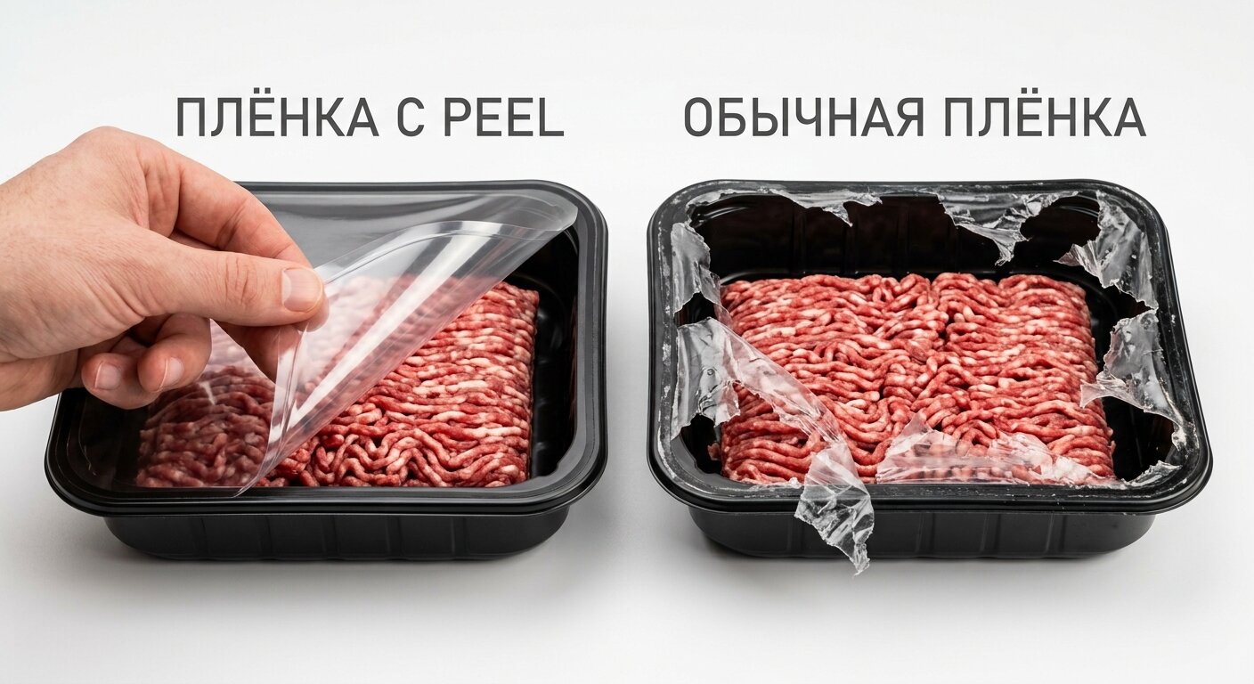 Сравнение плёнок — продукты питания